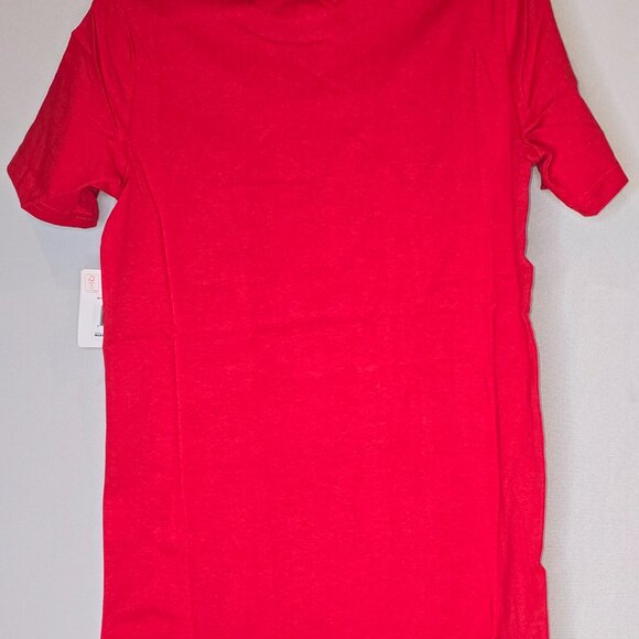 Puma Logo Short Sleeve Crew Neck T-Shirt in Red, Youth sizes, NWT - Picture 6 of 6